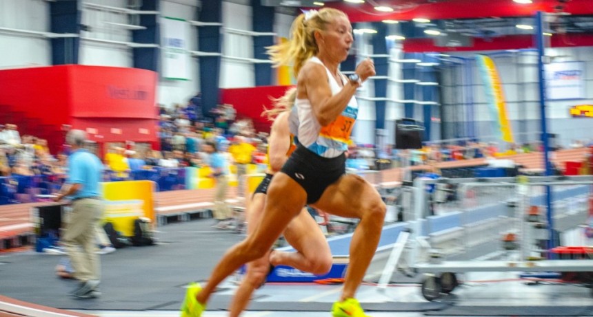  Una riojana en lo más alto del Mundial de Atletismo Máster Indoor
