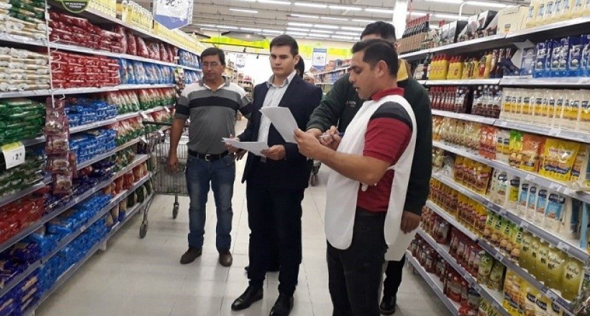 Comercio Interior realizó un relevamiento de los “Productos Esenciales” en supermercado