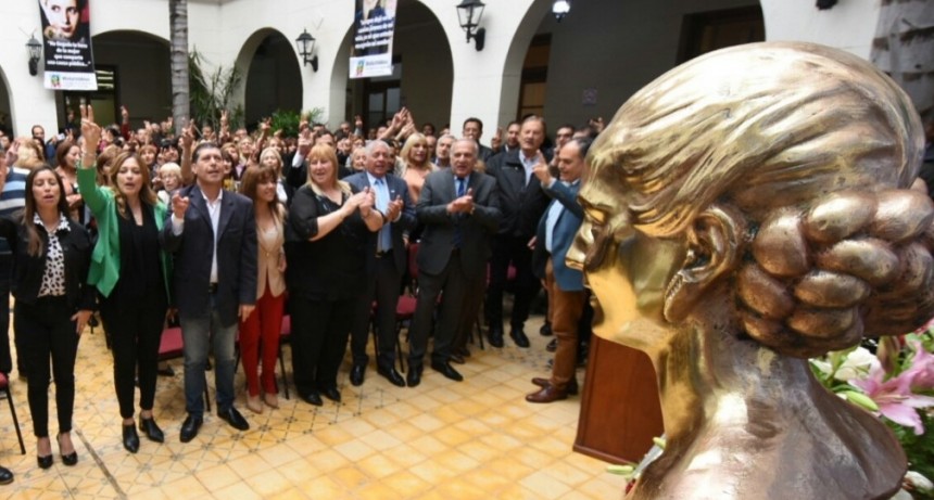 Dirigentes riojanas evocaron a Eva Perón 