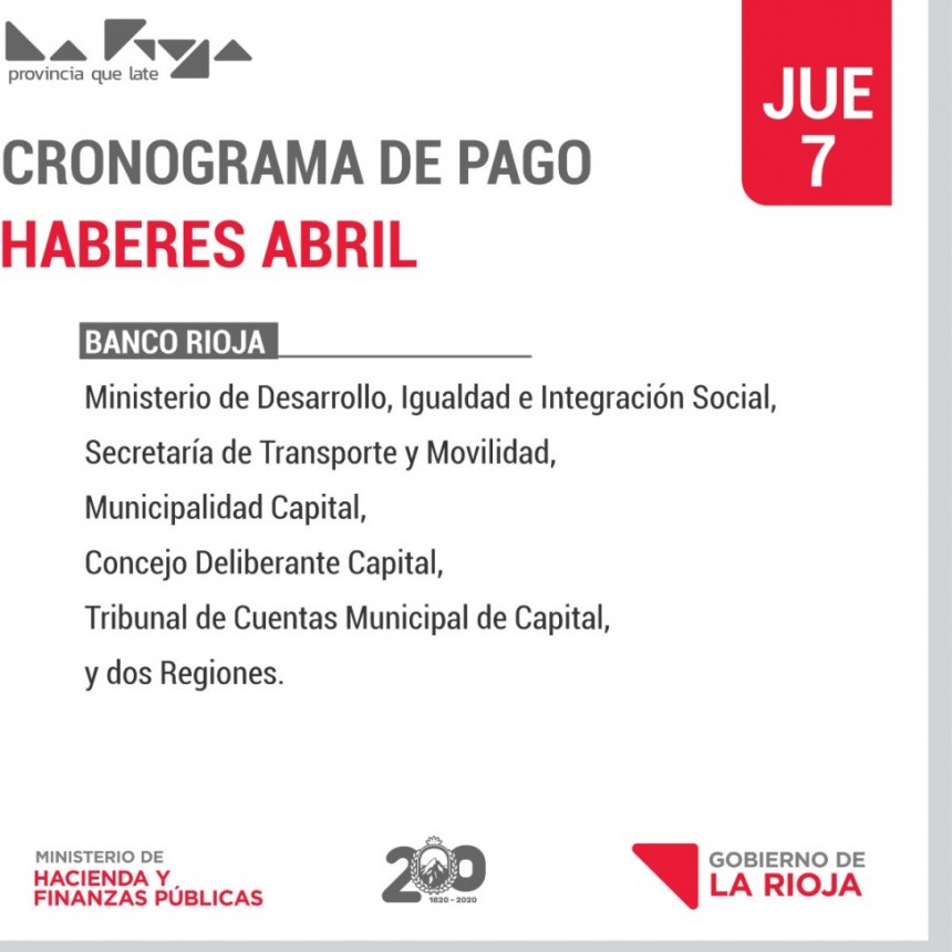 Continúa el pago de sueldos a empleados estatales