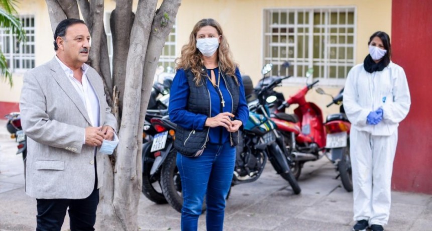 Quintela visitó el Ministerio de Desarrollo, Igualdad e Integración Social