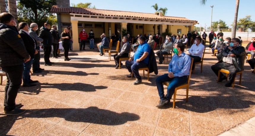 Quintela recibió a representantes religiosos