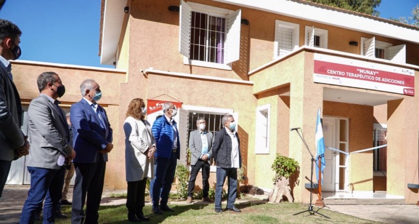 Inauguraron el Centro Terapéutico de Adicciones “Munay