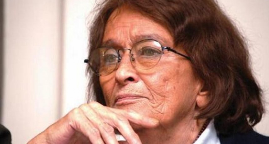 Murió Alcira Argumedo a los 80 años