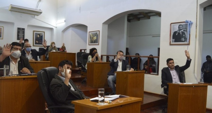 ​El Concejo Deliberante trabajará esta semana de manera remota 