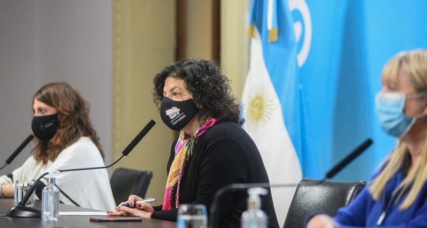 Vizzotti anunció que el próximo 21 llegarían al país unas 861.000 vacunas Astrazeneca
