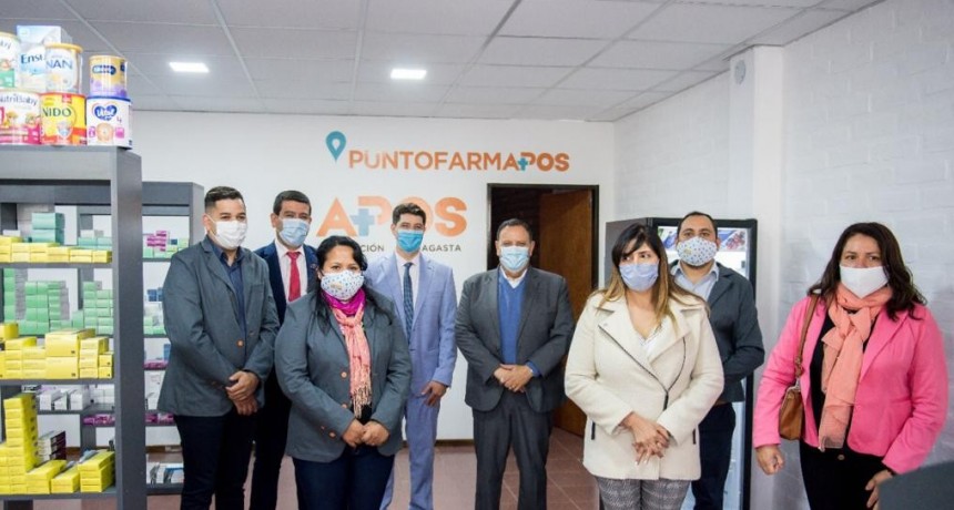 Nueva delegación y farmacia de APOS en Sanagasta