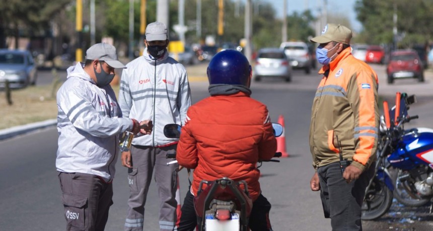 El domingo se registraron 59 detenciones por no acatar las medidas de aislamiento dispuestas