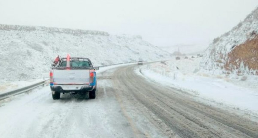 Alerta amarilla por vientos y nevadas en Mendoza y el sur del país