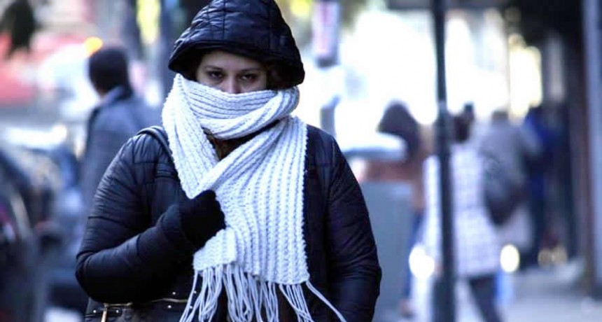 Una ola de frio polar se vive en todo el pais