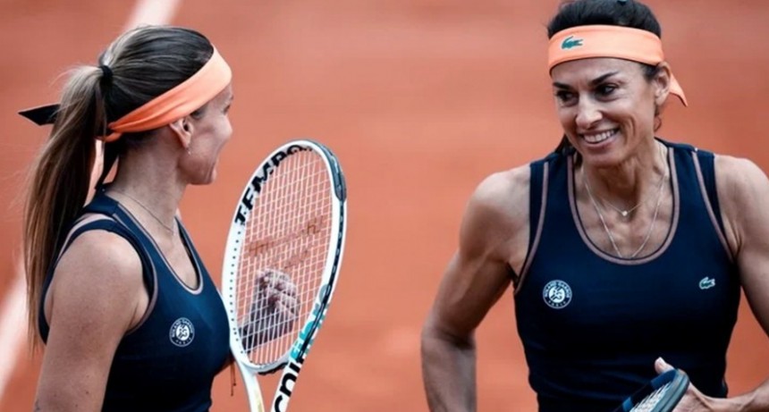 Torneo de Leyendas en Roland Garros: Sabatini y Dulko se lucieron en el debut 