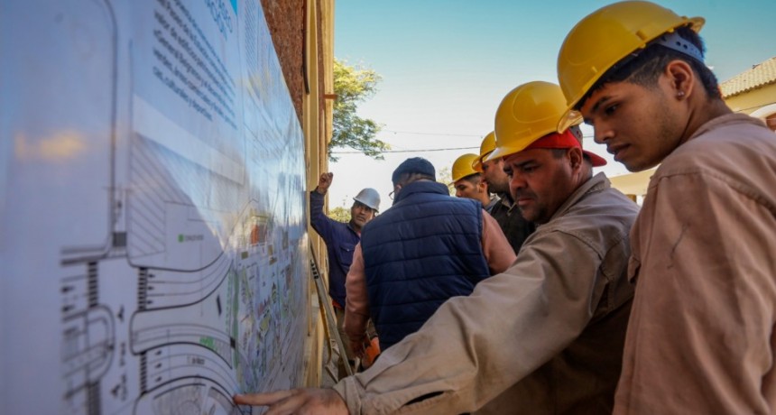 Se inicia la construcción del Paseo de la Vieja Estación 