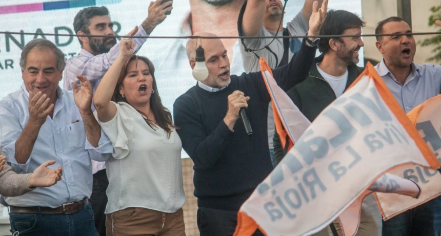 Juntos por el Cambio cerró su campaña con la presencia de Rodriguez Larreta