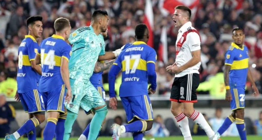 River le ganó a Boca, hubo expulsados y piñas 