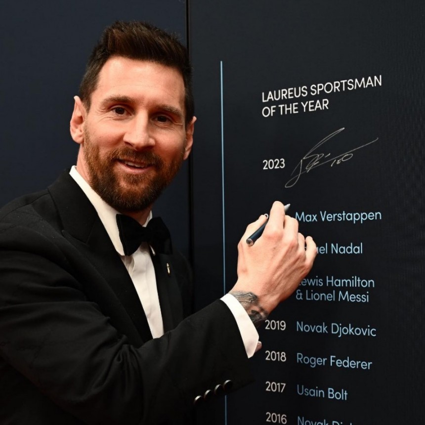 Premios Laureus: Lionel Messi fue elegido como el Mejor Deportista del año