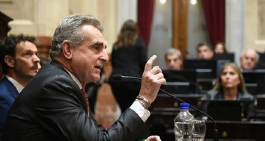 Rossi en el Senado: 