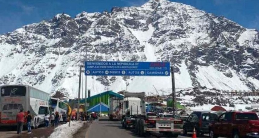 El Paso de Cristo Redentor está cerrado por nevadas