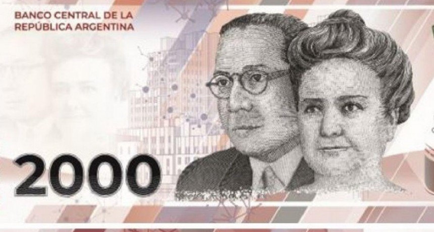 Comienza a circular el billete de $2.000 