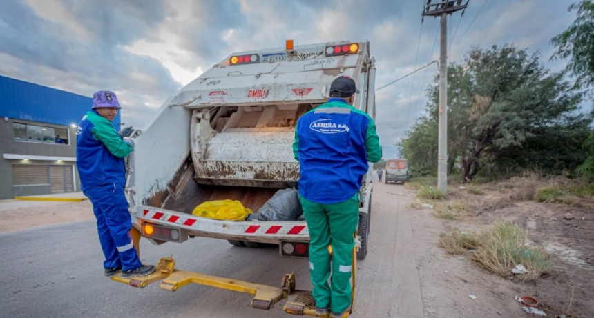 Nuevos horarios para la recolección de residuos