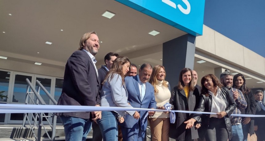 Quintela y Raverta inauguran en el Parque de la Familia nuevas dependencias de ANSES 