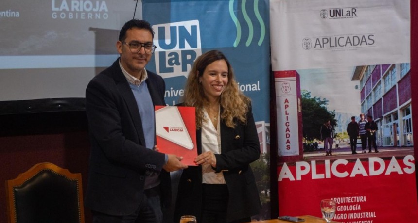 Minería y UNLaR firmaron un acta compromiso para desarrollar sus actividades en forma conjunta