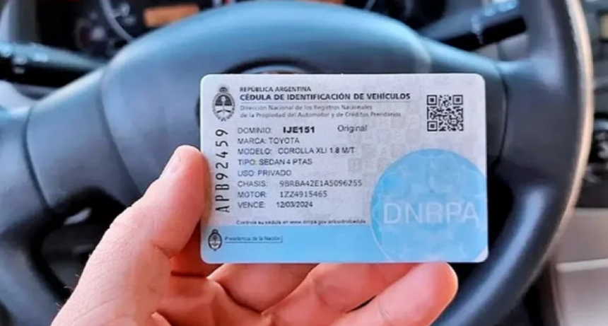 La Cédula Azul no será necesaria para conducir un vehículo