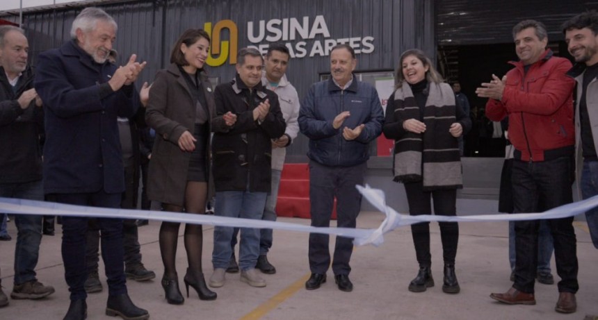 Quintela inauguró la Usina del Arte popular para el desarrollo de diferentes actividades artísticas