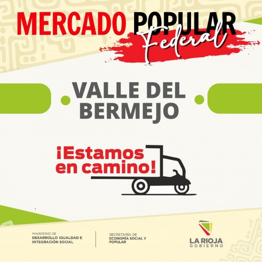 El Mercado Popular Federal llega al Valle del Bermejo