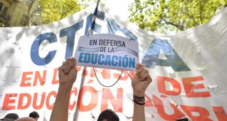 Gremios docentes convocaron a un paro nacional para este jueves 