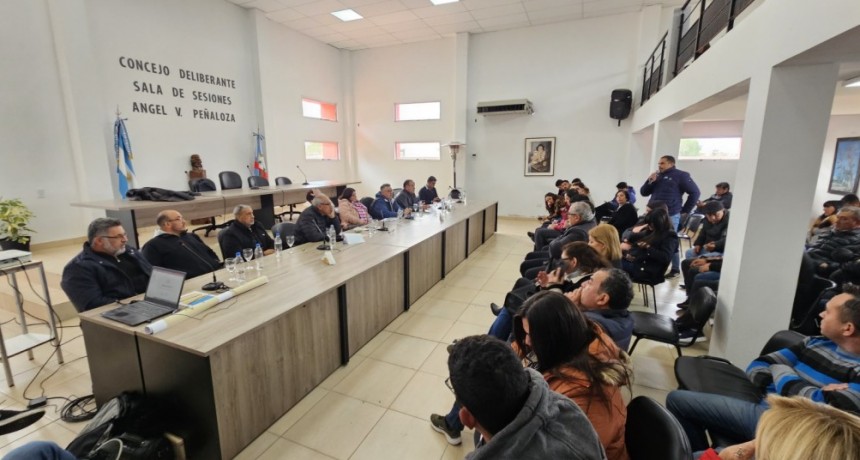  Continúan las reuniones con autoridades departamentales por la emergencia hidrica 