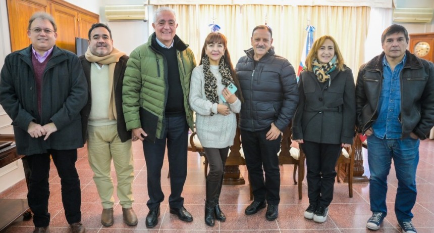   Quintela recibió a representantes de APROSLAR 