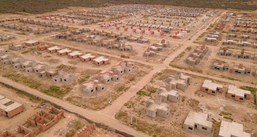Se reactiva obra de viviendas con más del 85 de ejecución