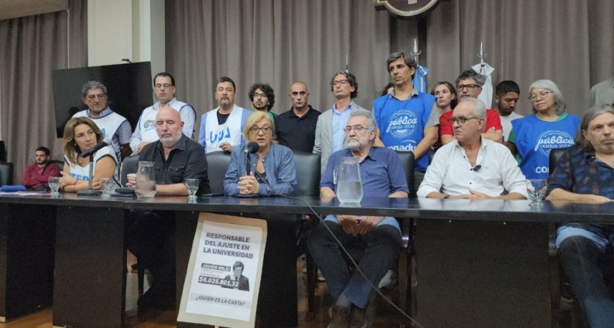  Los docentes y nodocentes universitarios paran por 48 horas