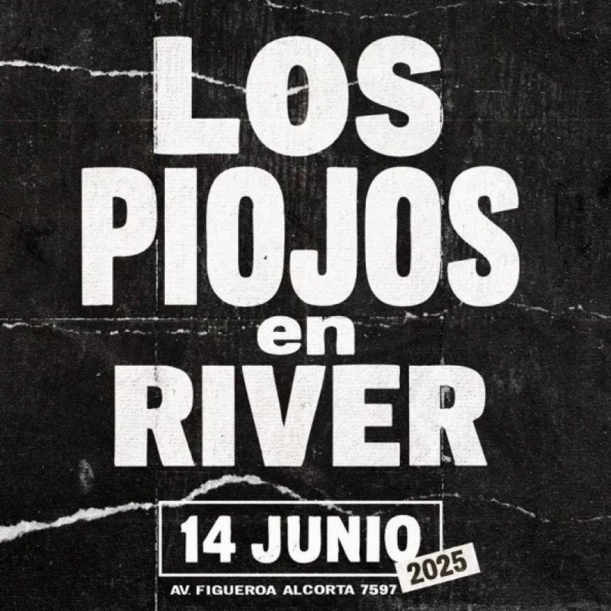 Los Piojos anunciaron que se despiden de una gira histórica en River