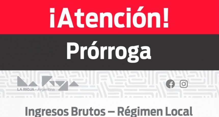 Prorrogan el pago de Ingresos Brutos 
