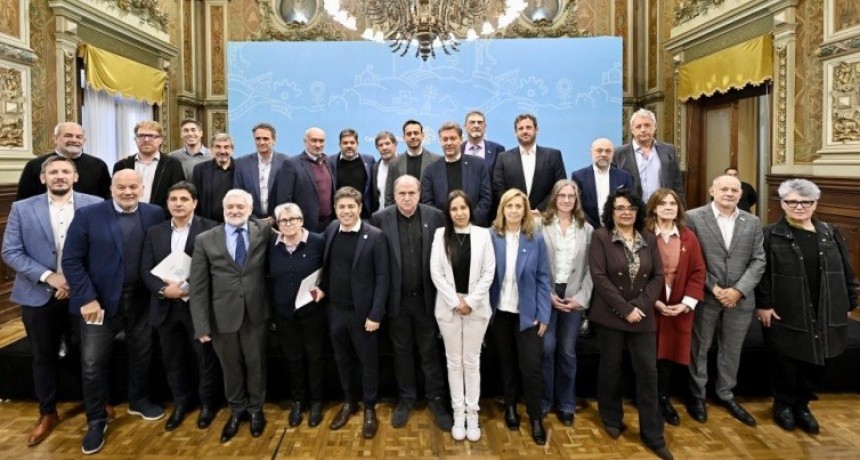 Kicillof se reuni&oacute; con rectores y se suma a la Marcha Federal contra el ajuste