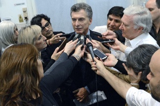 Macri saludó a los periodistas en su día y ratificó su compromiso con la 