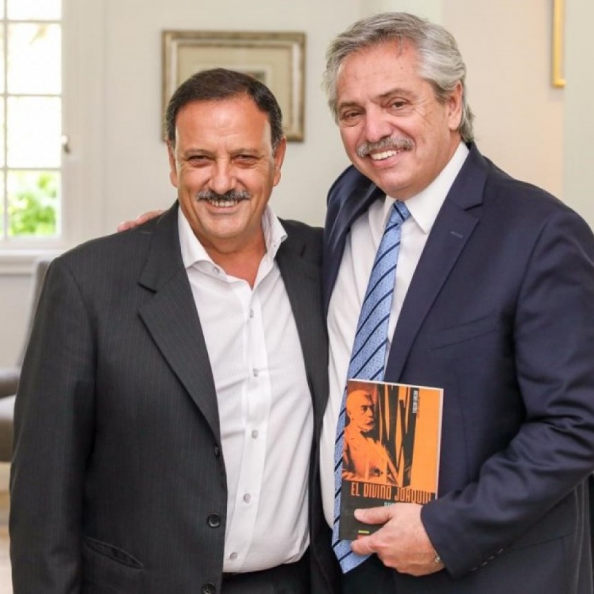  Quintela agradeció el apoyo del presidente a la política sanitaria de la provincia