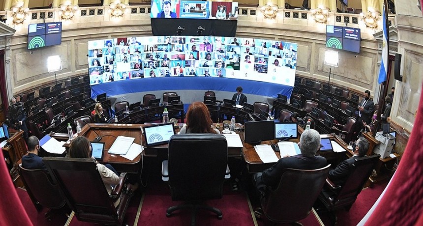 El Senado aprobó la ley Alquileres, sin la presencia de Juntos por el Cambio