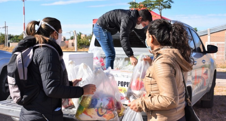 Este jueves se realizará venta directa del Mercado Popular Online en el Paseo Evita