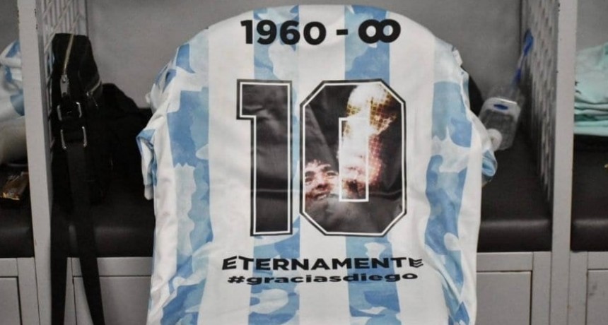 La Selección argentina homenajeará a Diego Maradona en el partido ante Chile