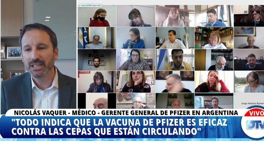 Congreso: Pfizer desmintió 