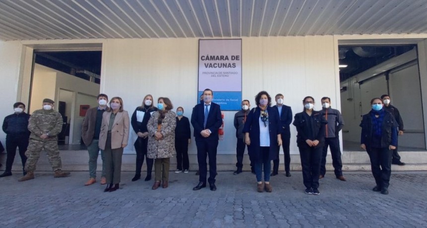 Inauguraron Centro de Almacenamiento de Vacunas en Santiago del Estero