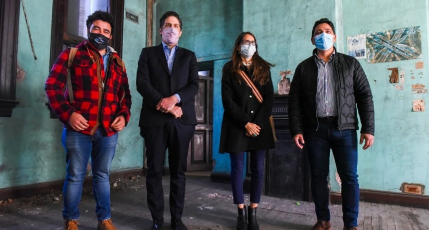 Autoridades recorrieron edificio donde funcionará el primer Centro Territorial de Políticas de Género y Diversidad en Bs. As.