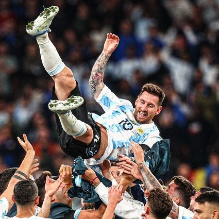 Supercampeón: Argentina, con una gran noche de Messi, goleó a Italia
