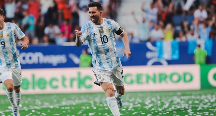 Fútbol: Messi brilló frente a Estonia 