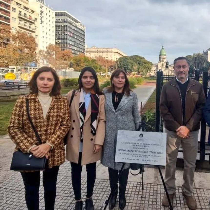 Se realizó en Bs As un homenaje a Hector Olivares a 3 años de su asesinato