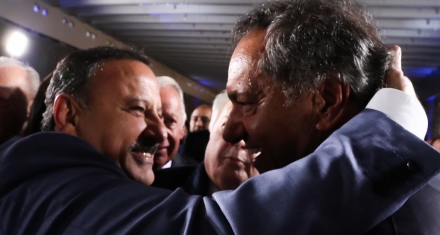 Quintela participó en la asunción de Daniel Scioli como nuevo ministro de Desarrollo Productivo 