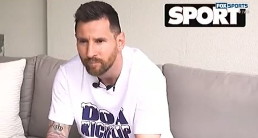  Messi confirmó que seguirá su carrera en el Inter Miami