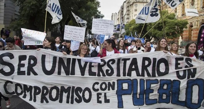 Un gremio docente universitario amenaza con un nuevo paro 